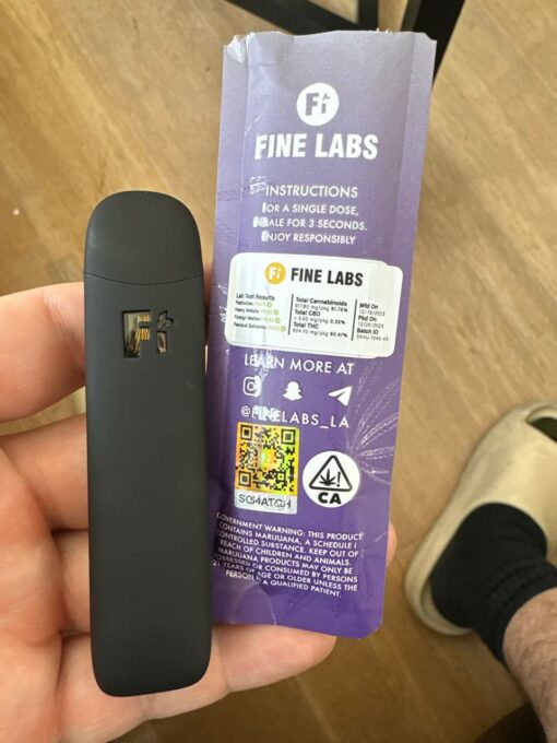 Fine lab 1 gram disposable