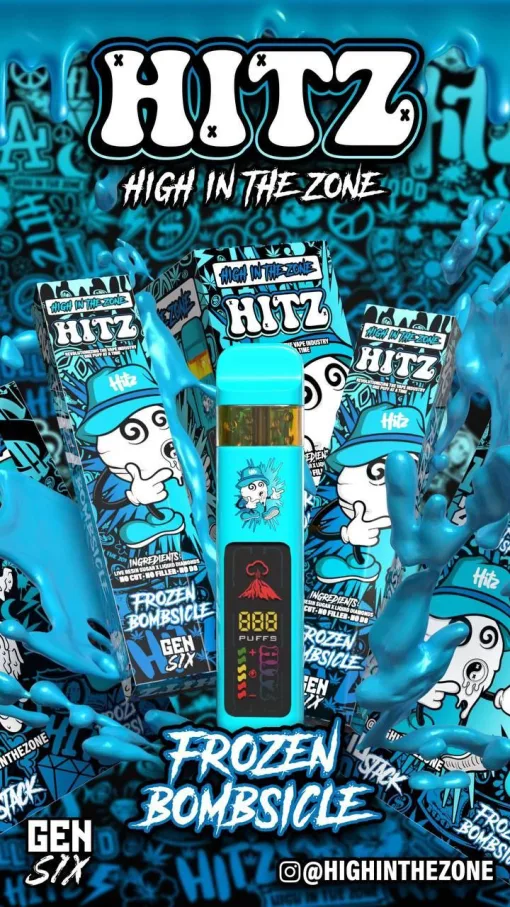 Hitz Disposable vape Gen 6 Frozen Bombsicle