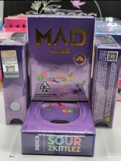 Mad Labs 2g Disposable Vape